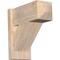 Ekena Millwork Traditional Craftsman Smooth Outlooker, Douglas Fir, 7 1/2"W x 16"D x 16"H OUT08X16X16TRA04SDF - alternate 1